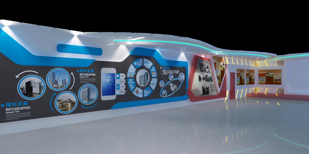 展廳設(shè)計 ， 展廳 ， 鑫時空